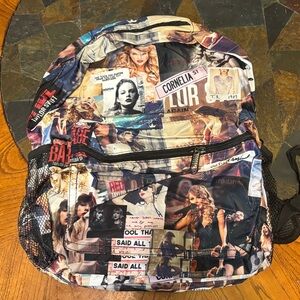 Taylor Swift Print Backpack